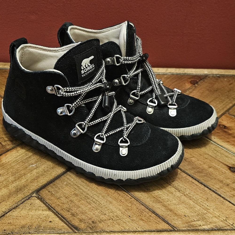 Sorel Black Suede Child Boots